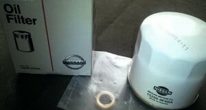 Замена масла Ниссан Тиида