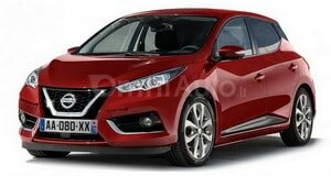 Первые рендеры Ниссан Микры.